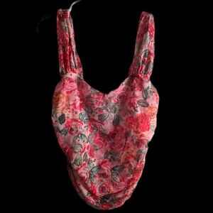 Floral Sleeveless Top